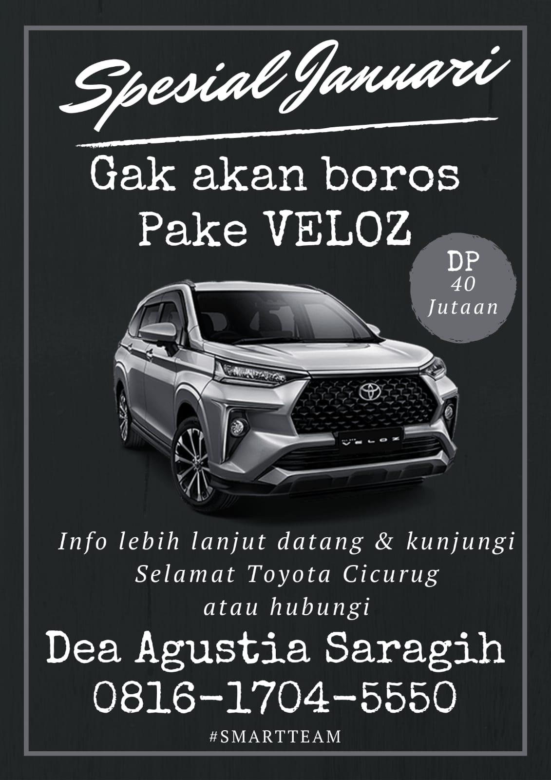 GAK AKAN BOROS PAKE VELOZ